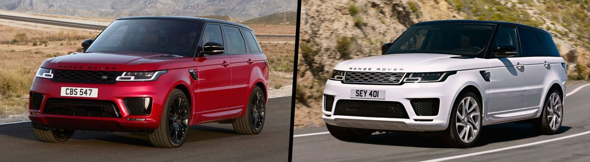 2019 vs. 2018 Range Rover Sport Comparison Houston TX