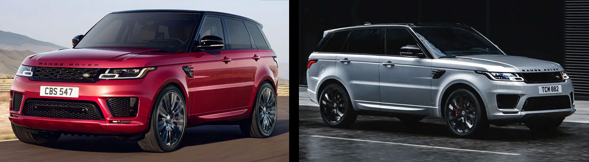 Rentmeester menu gezantschap 2020 vs 2019 Range Rover Sport Comparison | San Diego CA