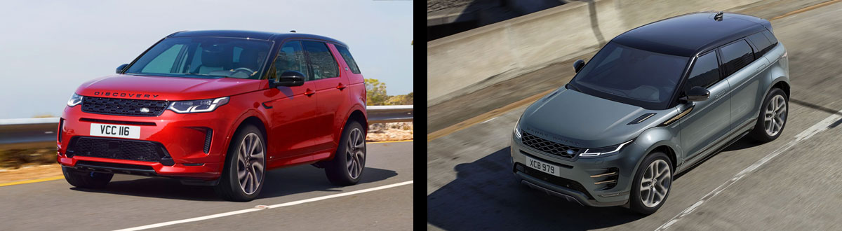 2022 Discovery Sport vs Range Rover Evoque