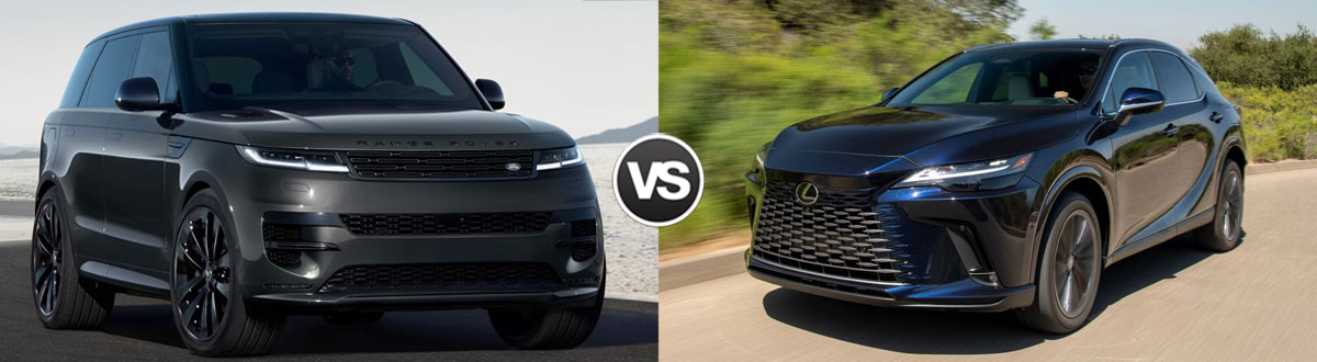 2025 Range Rover Sport vs 2026 Lexus RX