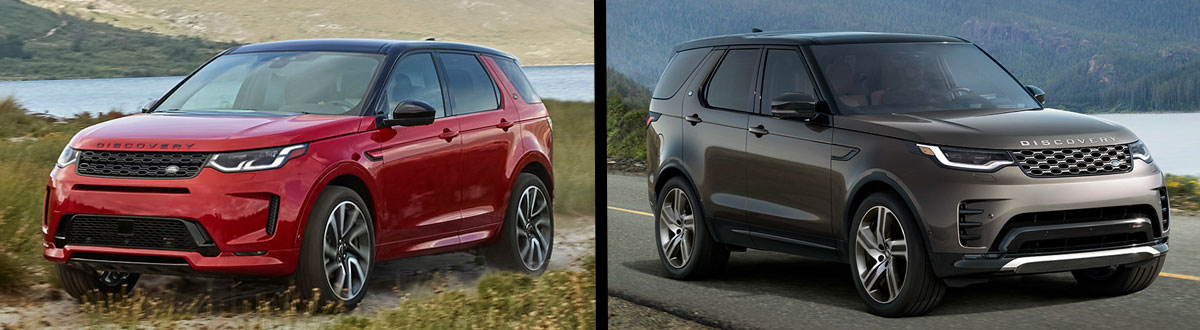 2025 Discovery Sport vs 2025 Discovery