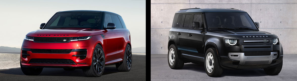 2025 Range Rover Sport vs 2025 Defender