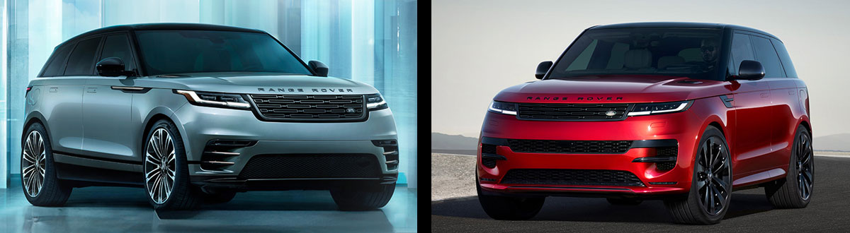 2025 Range Rover Velar vs 2025 Range Rover Sport