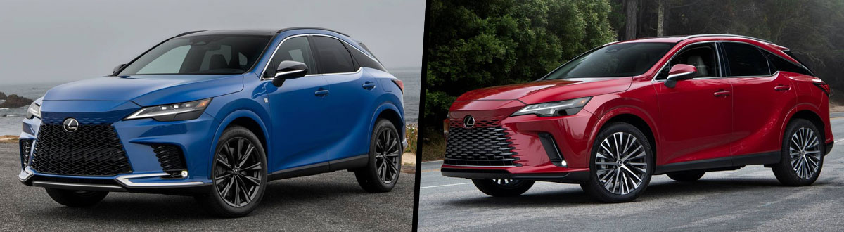 Compare 2023 Lexus RX 350 vs. 2023 Lexus RX 350h