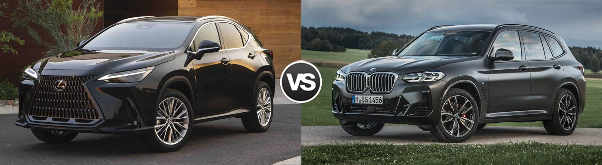 2024 Lexus NX 350 vs 2024 BMW X3