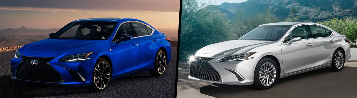 2025 Lexus ES 350 vs 2025 Lexus ES Hybrid