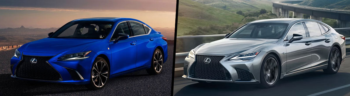 2025 Lexus ES 350 vs 2025 Lexus LS 500