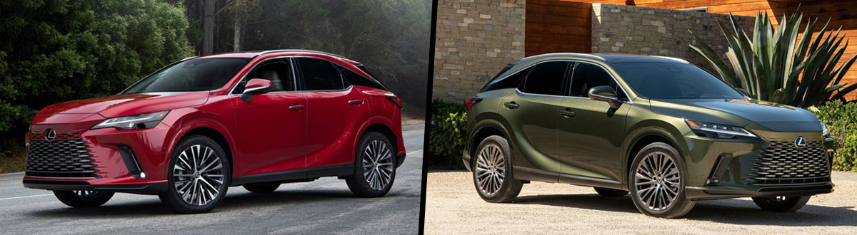 2025 Lexus RX Hybrid vs 2024 Lexus RX Hybrid