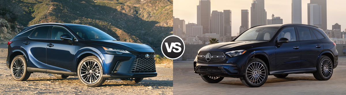 2026 Lexus RX vs 2026 Mercedes-Benz GLC