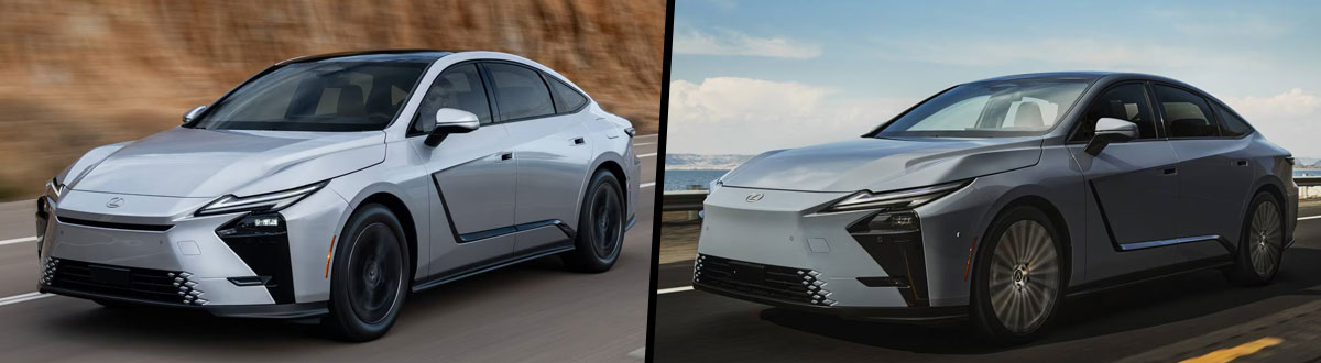 2026 Lexus ES Hybrid vs 2026 Lexus ES All-Electric