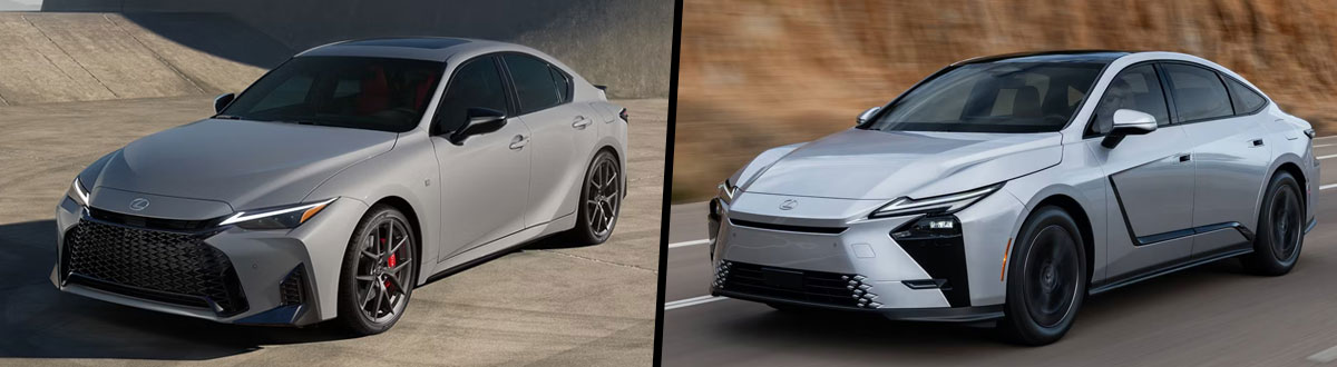 2026 Lexus IS vs 2026 Lexus ES Hybrid