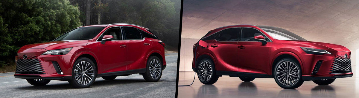 2026 Lexus RX 350h vs 2026 Lexus RX 450h+