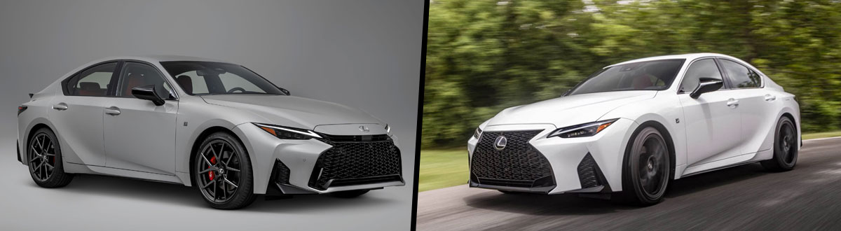 2026 Lexus IS 350 vs 2025 Lexus IS 350
