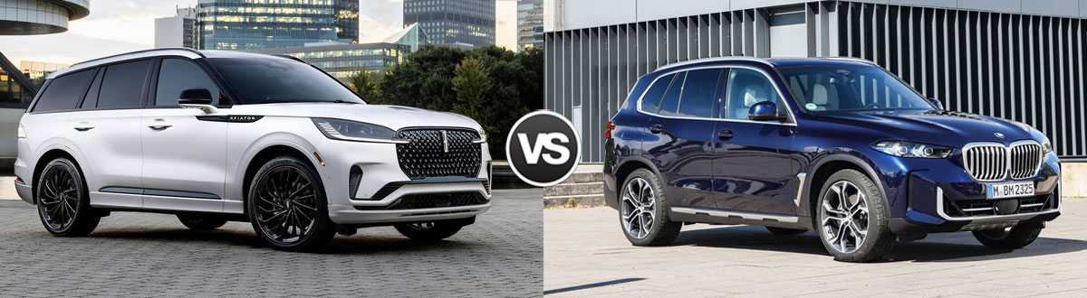 2025 Lincoln Aviator vs 2026 BMW X5