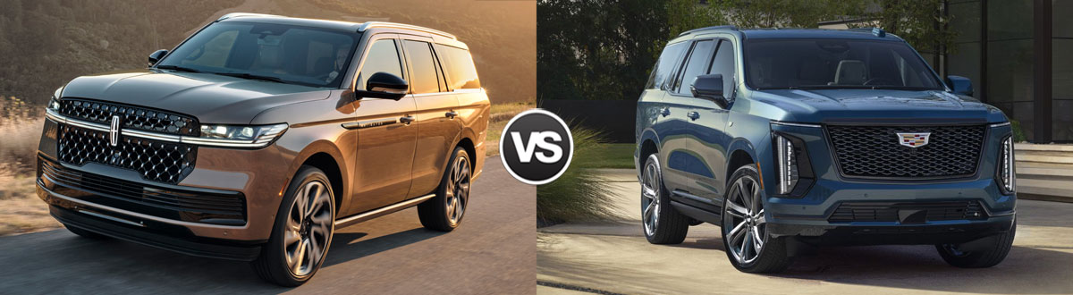 2025 Lincoln Navigator vs 2025 Cadillac Escalade
