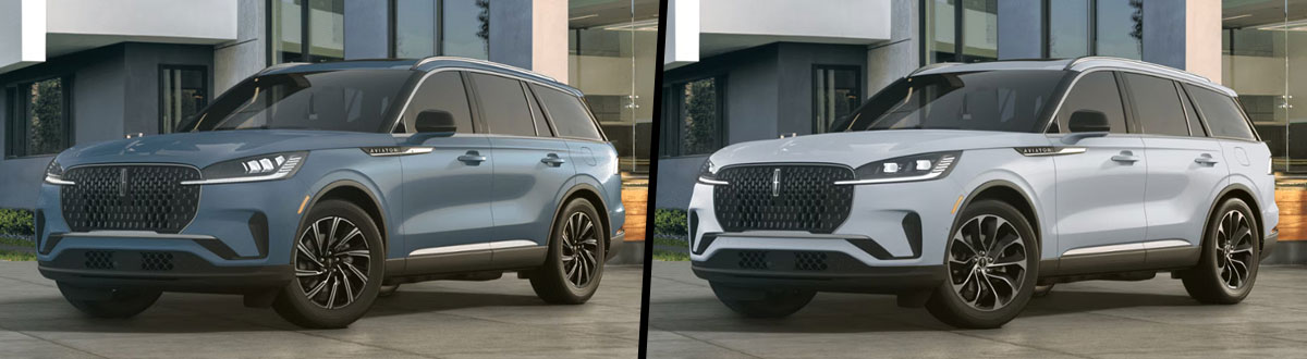 2025 Lincoln Aviator Premiere vs 2025 Lincoln Aviator Reserve