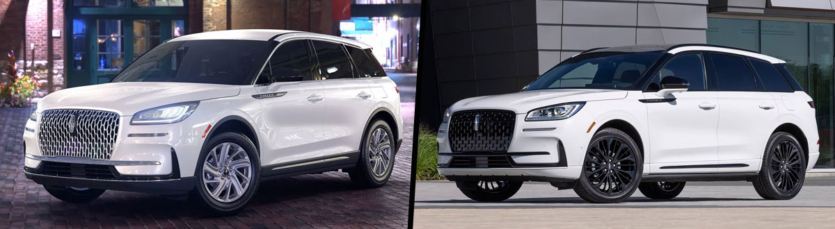 2025 Lincoln Corsair Premiere vs 2025 Lincoln Corsair Reserve