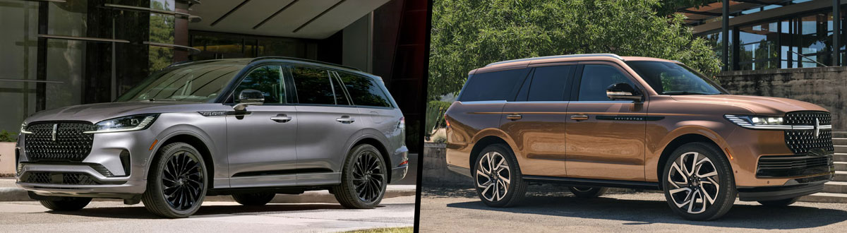 2026 Lincoln Aviator vs 2026 Lincoln Navigator