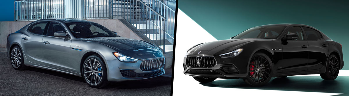 2022 Maserati Ghibli vs 2021 Maserati Ghibli