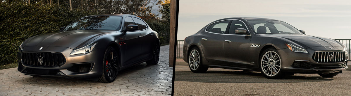 2022 Maserati Quattroporte vs 2021 Maserati Quattroporte