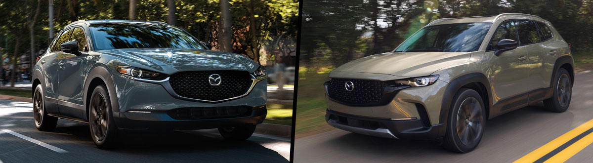 2023 MAZDA CX-30 vs 2023 MAZDA CX-50