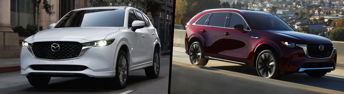 Compare 2023 Mazda CX-5 vs 2024 Mazda CX-90