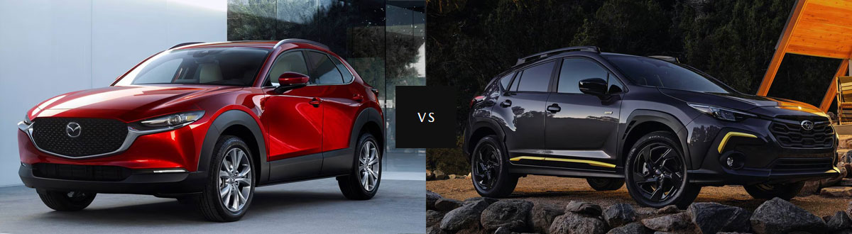 2025 MAZDA CX-30 vs 2025 Subaru Crosstrek