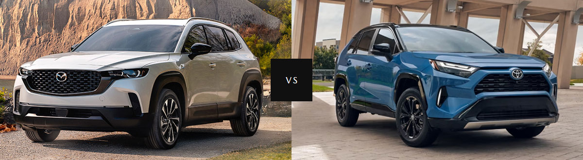 2025 MAZDA CX-50 HYBRID vs 2025 Toyota RAV4 Hybrid