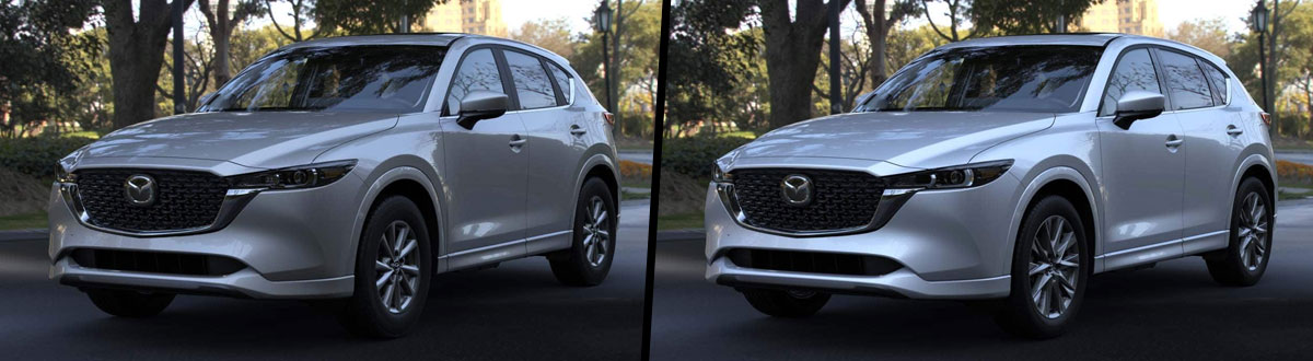 2025 MAZDA CX-5 2.5 S PREFERRED vs 2025 MAZDA CX-5 2.5 S PREMIUM PLUS