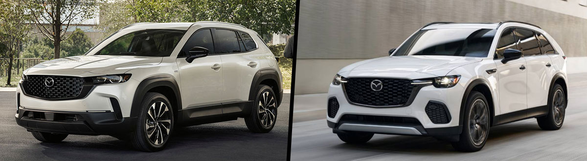 2025 MAZDA CX-50 HYBRID vs 2025 MAZDA CX-70 PHEV