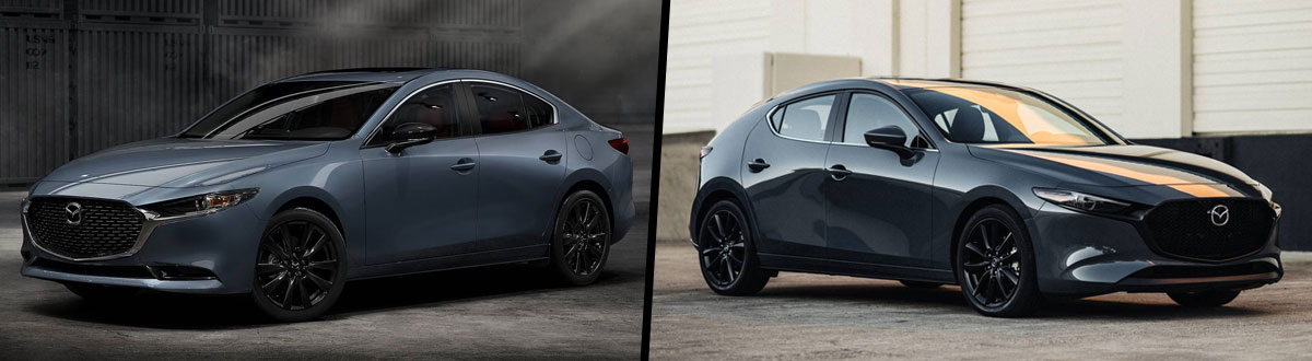 2026 MAZDA3 SEDAN vs 2026 MAZDA3 HATCHBACK