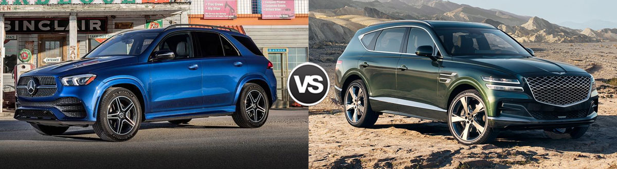 2020 Mercedes-Benz GLE vs 2021 Genesis GV80