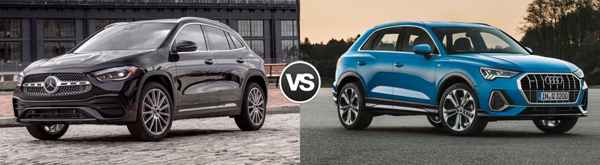 2021 Mercedes-Benz GLA 250 vs 2020 Audi Q3