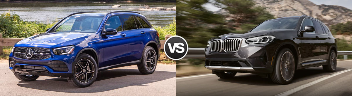 2022 Mercedes-Benz GLC vs 2022 BMW X3