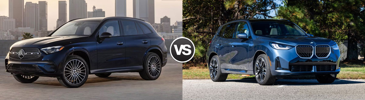 2025 Mercedes-Benz GLC vs 2025 BMW X3
