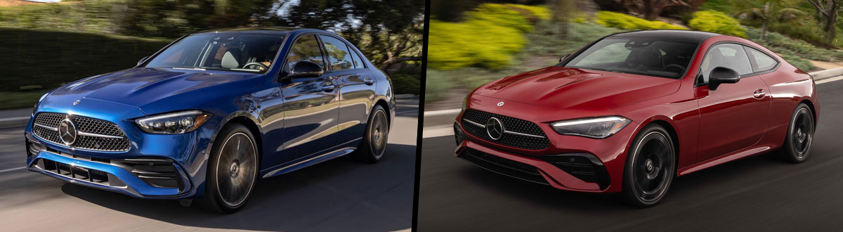 2025 Mercedes-Benz C 300 Sedan vs 2025 Mercedes-Benz CLE 300 4MATIC® Coupe