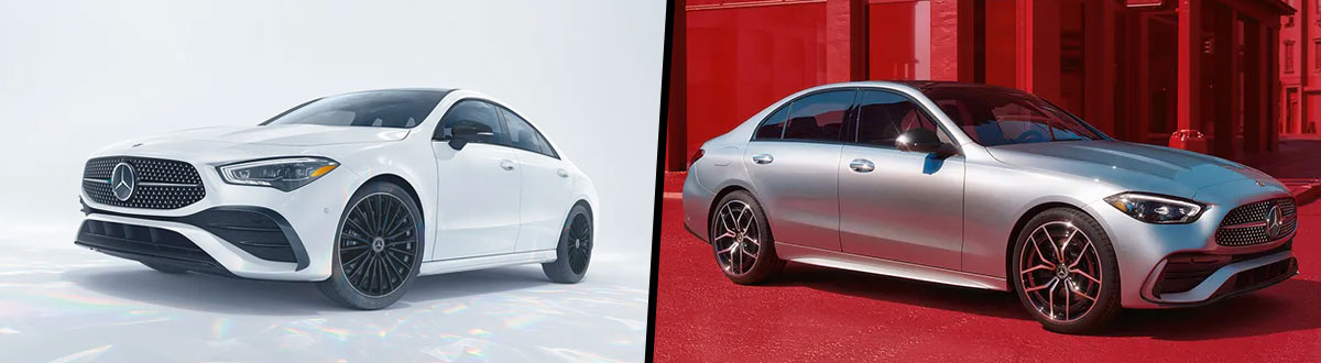 2025 Mercedes-Benz CLA 250 vs 2025 Mercedes-Benz C 300