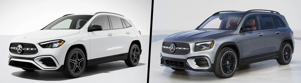 2025 Mercedes-Benz GLA 250 vs 2025 Mercedes-Benz GLB 250