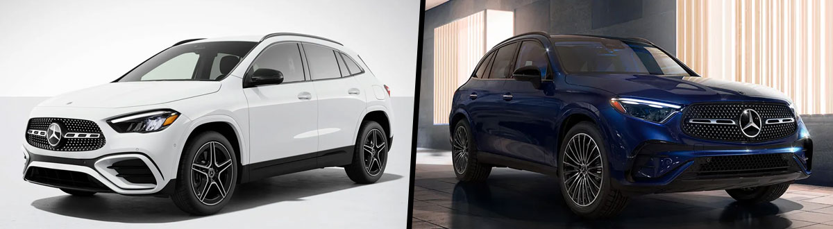 2025 Mercedes-Benz GLA 250 vs 2025 Mercedes-Benz GLC 300