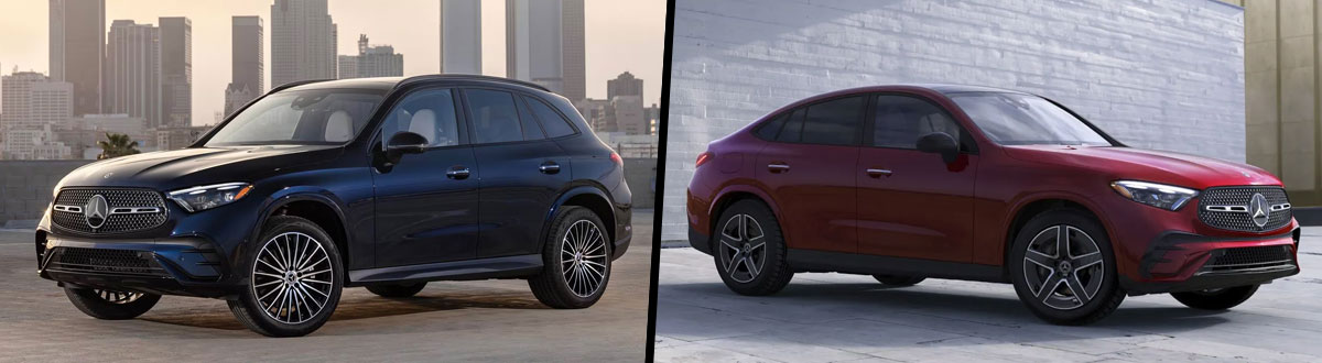 2025 Mercedes-Benz GLC 300 SUV vs 2025 Mercedes-Benz GLC 300 4MATIC® Coupe