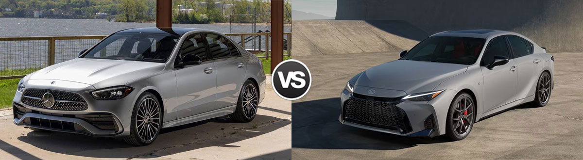 2026 Mercedes-Benz C-Class vs 2026 Lexus IS 350