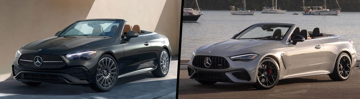 2026 Mercedes-Benz CLE 300 4MATIC® Cabriolet vs 2026 Mercedes-AMG® CLE 53 Cabriolet