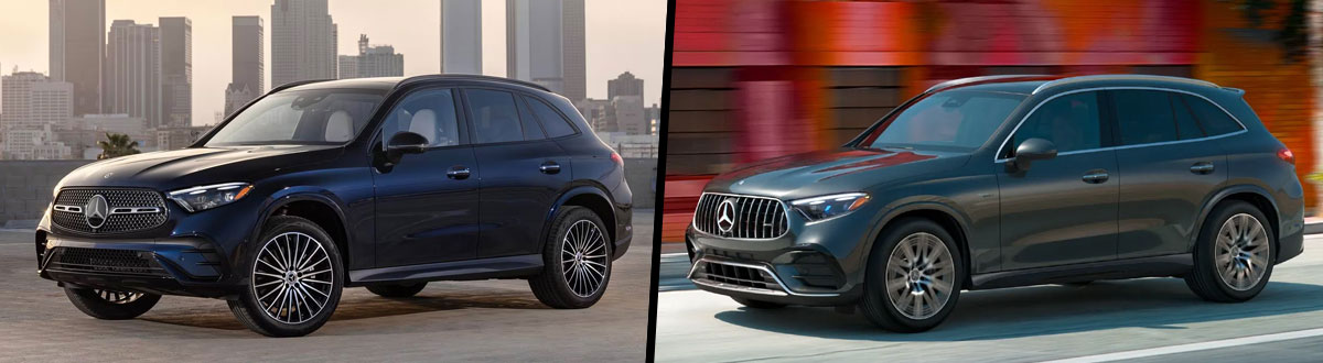 2026 Mercedes-Benz GLC 300 vs 2026 Mercedes-AMG® GLC 43