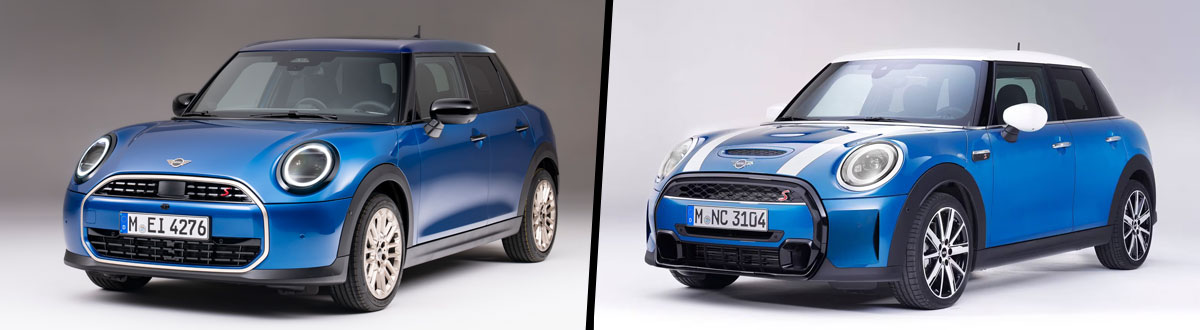 2025 MINI Cooper S 4 Door vs 2024 MINI Cooper S Hardtop 4 Door
