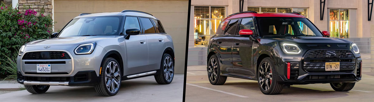 2025 MINI Countryman S ALL4 vs 2025 MINI JCW Countryman ALL4