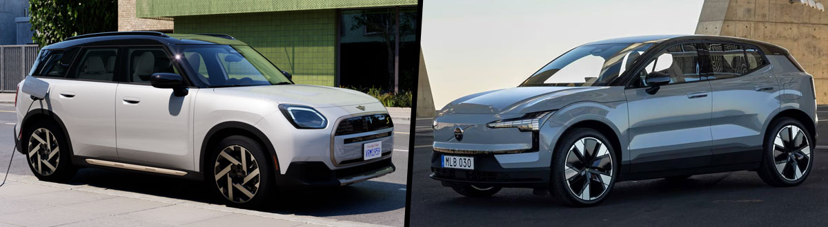 2026 MINI Countryman SE ALL4 vs 2026 Volvo EX30