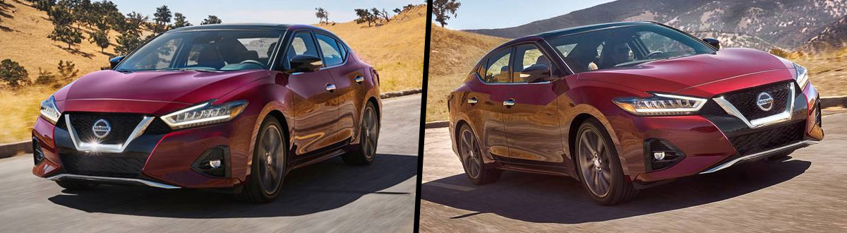 2020 Nissan Maxima vs 2019 Nissan Maxima