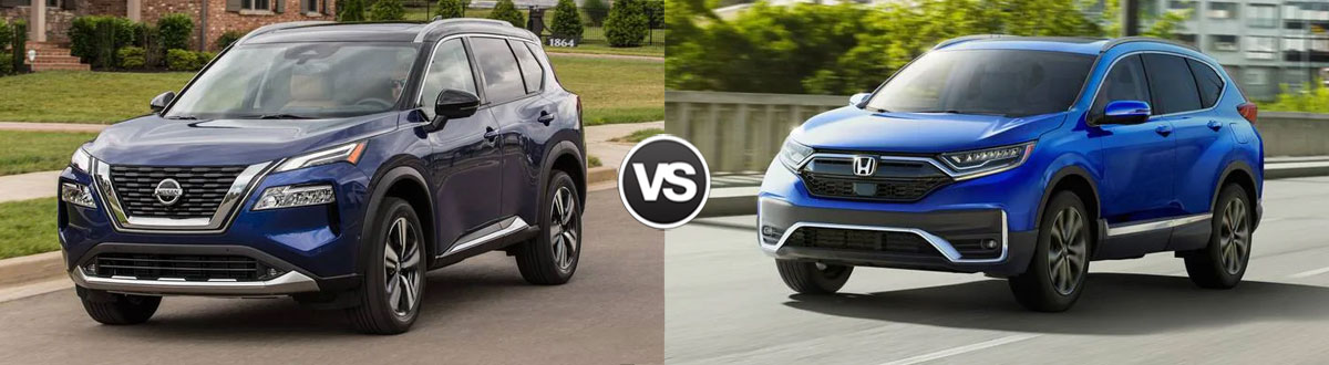 2021 Nissan Rogue vs 2021 Honda CR-V
