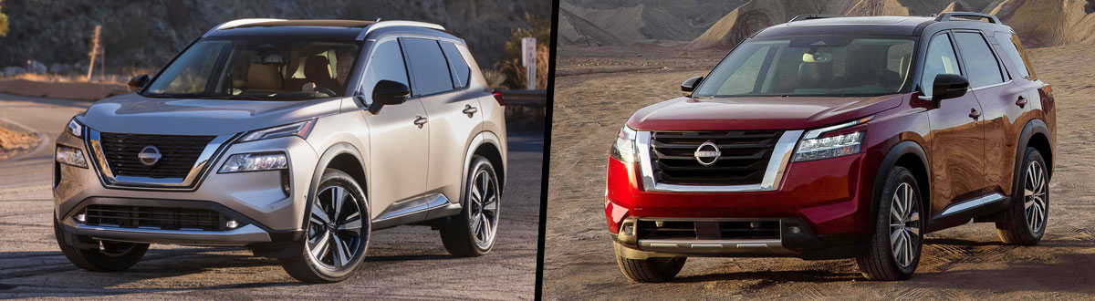 2022 Nissan Rogue vs 2022 Nissan Pathfinder