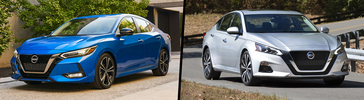 2022 Nissan Sentra vs 2022 Nissan Altima